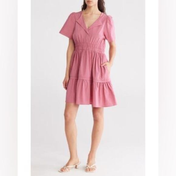 NWT Stitchshop Pink Mini Dress XL - Picture 3 of 5